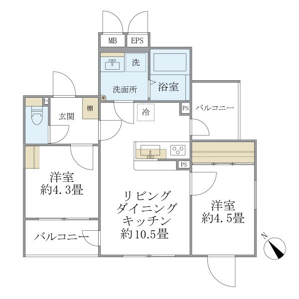 ＥＸＡＭ　ＡＫＡＳＡＫＡの間取り