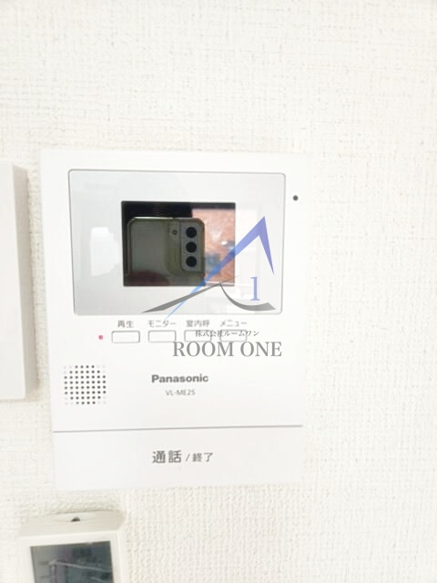ベルサイユ目黒のセキュリティ|モニター付インターホンです。