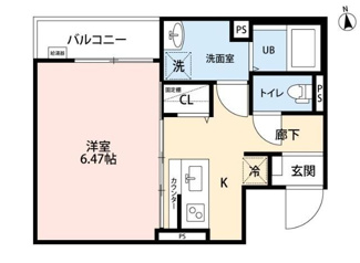 【間取り】 | プラッサムコート八王子 | 間取りです。