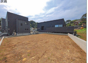 茅ヶ崎市堤　売地　　全４区画の外観