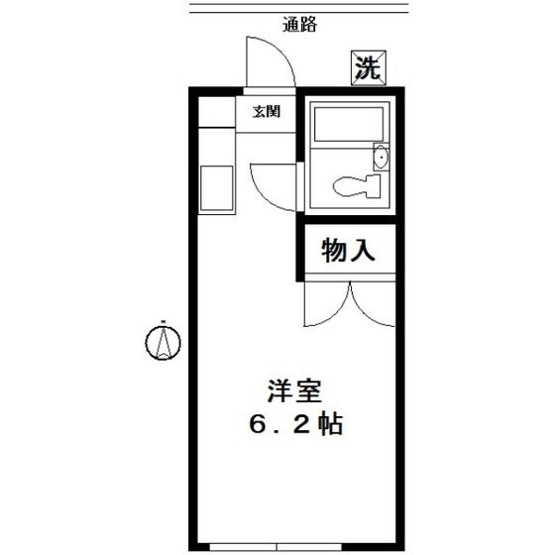 【間取り】 | 笹塚コーポ