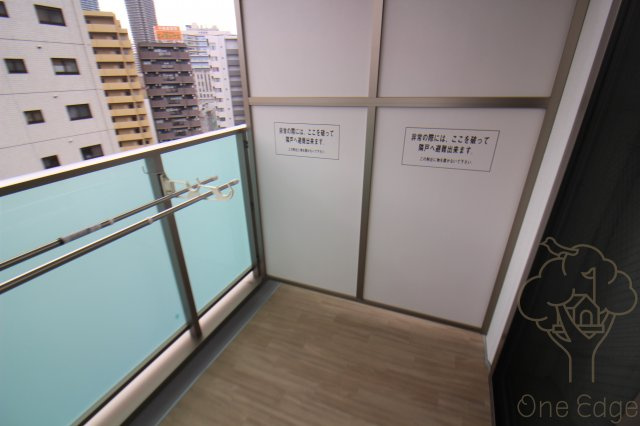 ブランTAT福島のバルコニー