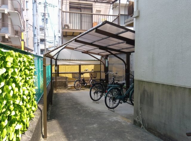 シェトア塚口第一の駐輪場