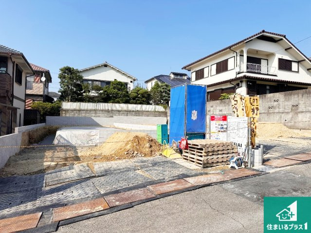 神戸市垂水区学が丘　第2期　新築一戸建ての外観|現在の進捗状況です！順調に作業進行中、完成が待ち遠しいです！詳細の間取り等、お気軽にお問い合わせください！