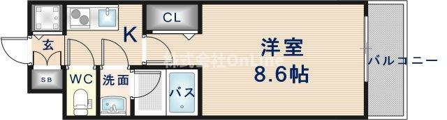 【間取り】 | ソルレヴェンテ八戸ノ里