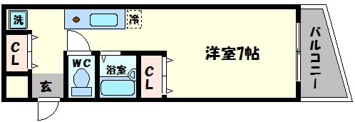 ビィーク・クレールの間取り|間取り