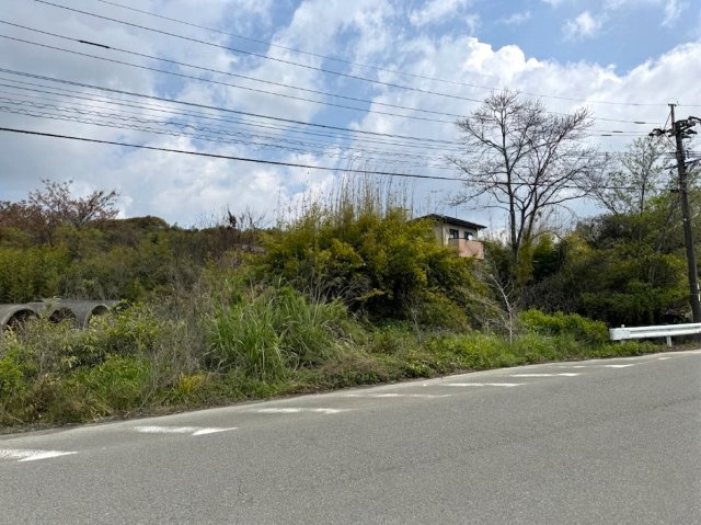 宇城市松橋町豊福の売地の外観