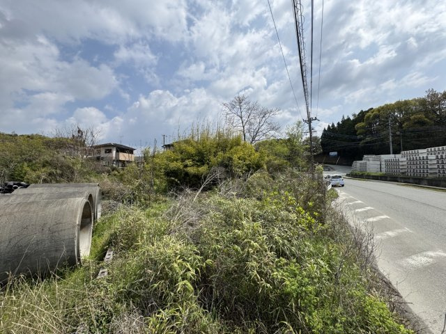 宇城市松橋町豊福の売地の外観