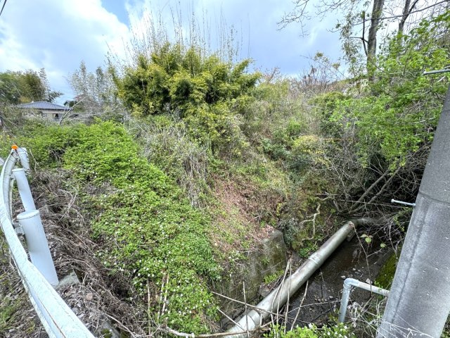 宇城市松橋町豊福の売地の外観