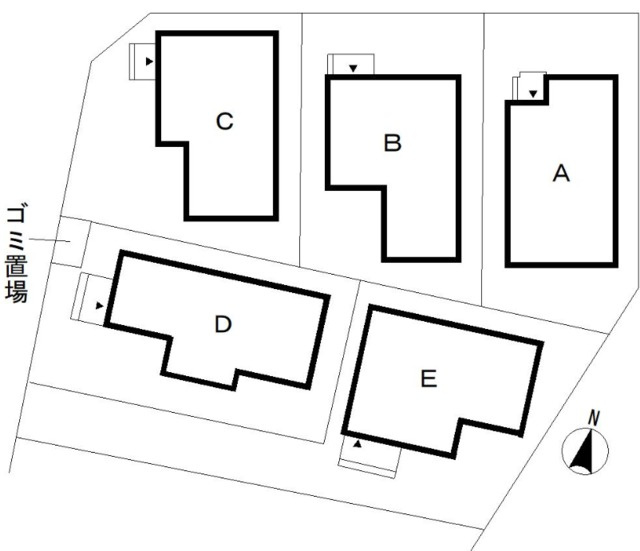 ラ・フランス百合ヶ丘の地図