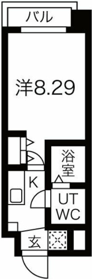 【間取り】 | サンヴィラ都島北通
