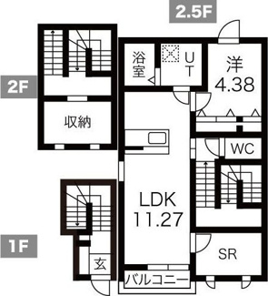 【間取り】 | プーロアクア大曽
