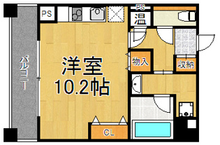 西宮アネックスの間取り