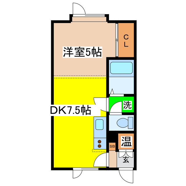 メゾンシャリテの間取り