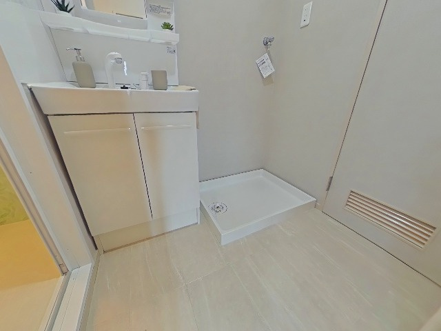 メゾンローズ塚口の設備|洗濯機置場