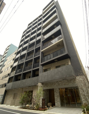 アジュールテラス日本橋浜町の外観|外観もきれいです