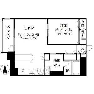 【間取り】 | レジディア東桜Ⅱ