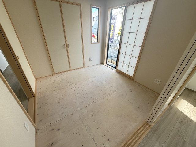 浦添市牧港1丁目（全2棟）B号棟の和室|B号棟　和室4.5帖＋収納付き♪