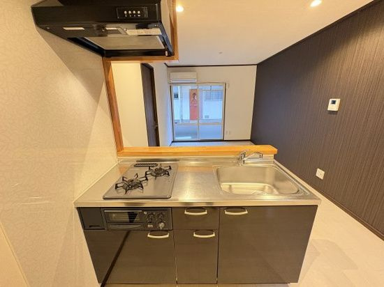 明峰ハイツＢのキッチン
