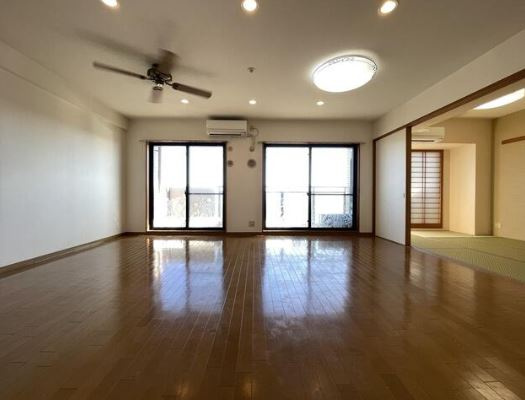 【中古マンション】サニーコート鶴ヶ島の居間・リビング