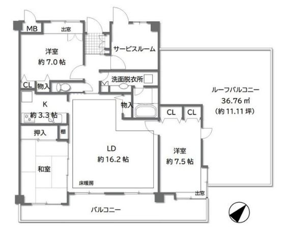 【中古マンション】サニーコート鶴ヶ島