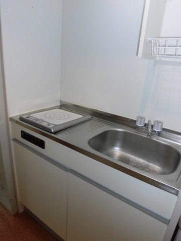 大阪市中央区博労町１丁目の賃貸マンションのキッチン