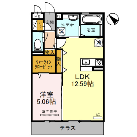 【間取り】 | La casamia一条通