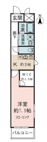 レオ伍拾番館の間取り