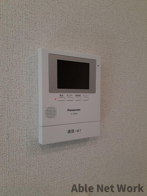 アンソレイユ壱番館Ⅱのセキュリティ|安心なカメラ付きインターホン