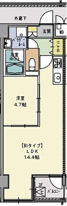 シュヴァルブラン白馬の間取り