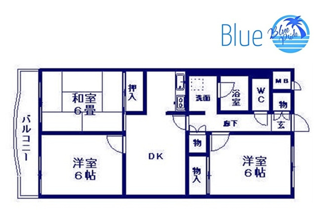 【間取り】 | ダンデライアン鵠沼