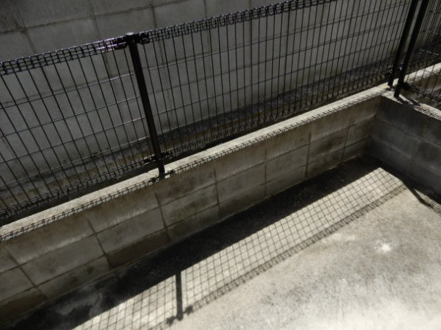 プレミールエビスのバルコニー