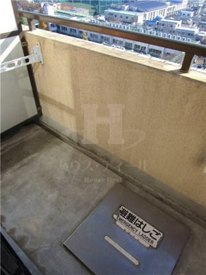 【バルコニー】 | グリーンフォレスト板橋 | 別号室参考写真です