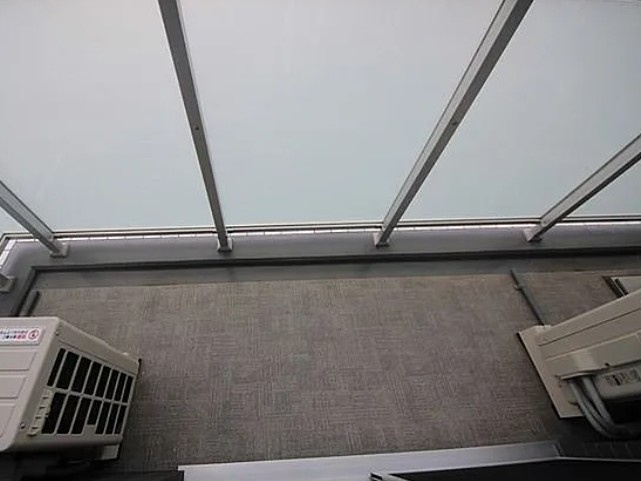 ラティエラ滝野川のバルコニー