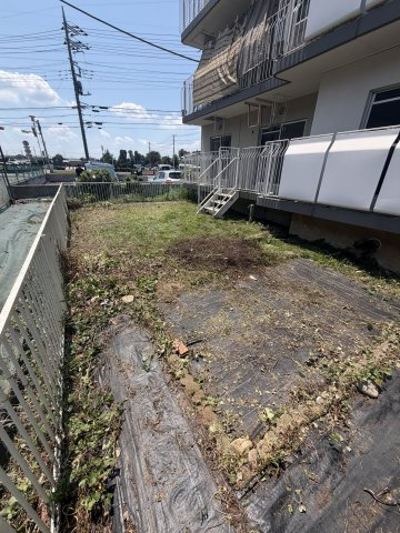 【中古マンション】西鶴ケ岡団地の庭