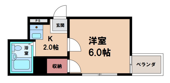 【間取り】 | ルーモ矢田Ⅰ