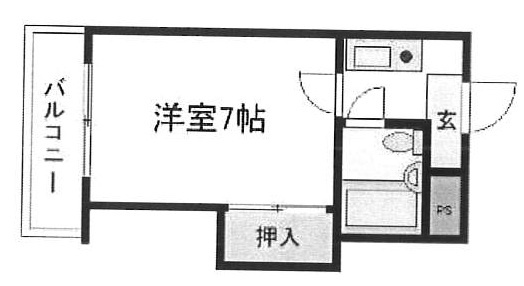 【間取り】 | ルーモ矢田Ⅰ