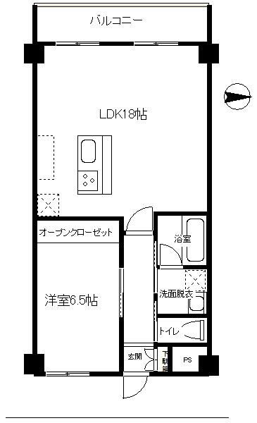 クイーンパレス浅伊の間取り