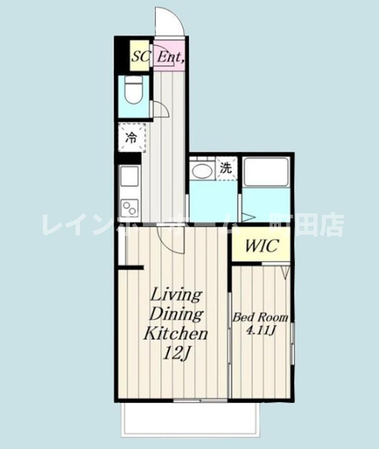 ソフィア2※初期費用分割あと払いサービス利用可能物件の間取り