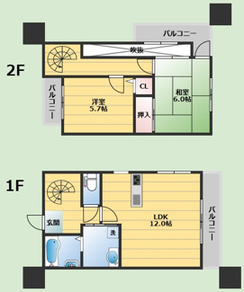 【間取り】 | アヴァンス池田