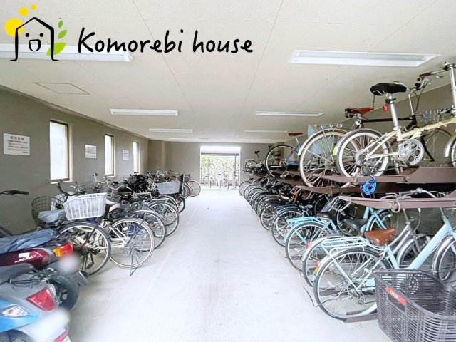 コスモ大宮グレイスコートの駐輪場|2026.9.19撮影済み