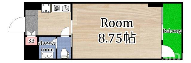 【間取り】 | エクセレント中道