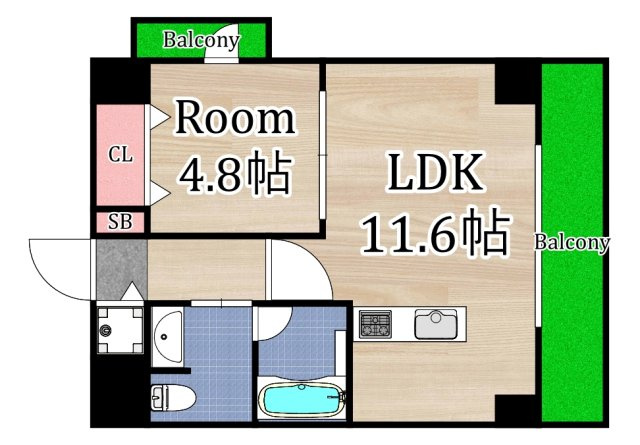 【間取り】 | HGTコート都島