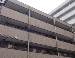 タケハイム船橋のバルコニー