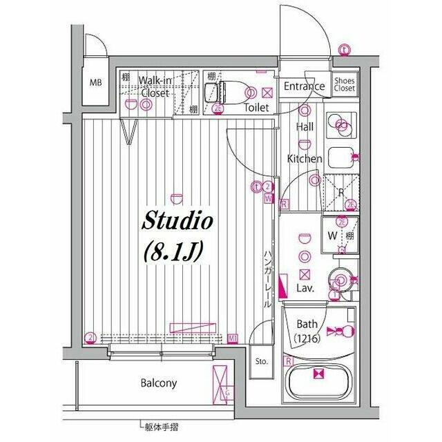 ガーラ・ヴィスタ練馬の間取り