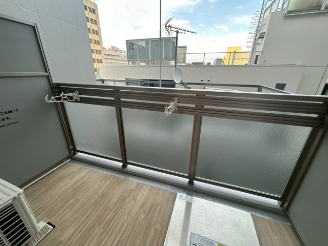 エスリードレジデンス大阪谷町ザ・マークスのバルコニー