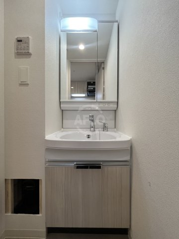 プレサンス大国町ブライスの独立洗面台|プレサンス大国町ブライス　洗面所