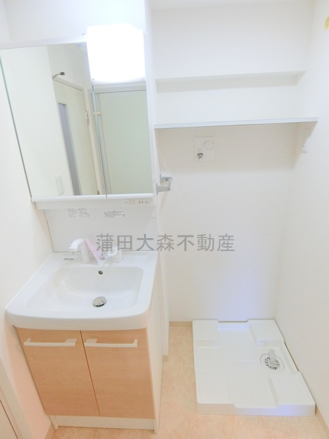 CREA・Hの洗面所|独立洗面台　洗面脱衣所　洗濯機置き場