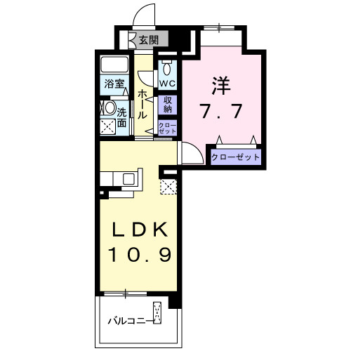 グランドールの間取り