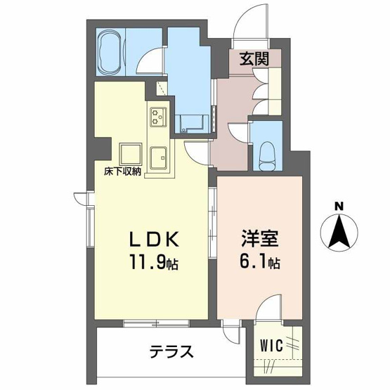 【間取り】 | レジデンス茨木春日
